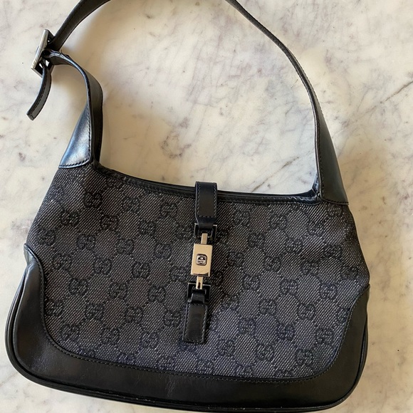 Gucci Handbags - Black Gucci Jackie